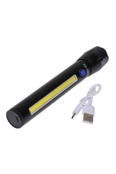 ElectroAZ Rechargeable Flashlight and Zoom 7W TD-C83