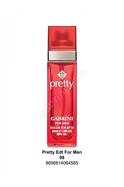 Pretty GABRINI 08 - 30ML ERKEK PARFÜM
