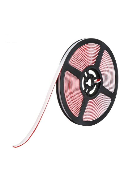 ElectroAZ Bandă de etanșare sanitară, silicon, lățime 8 mm, lungime 6 m, albă