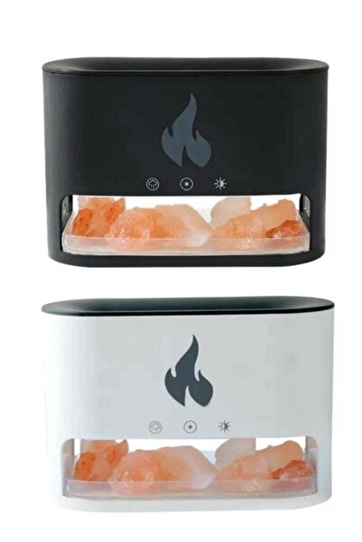 Denx Aromatic Himalayan Salt Stone Flame Effect Diffuser - DX2510