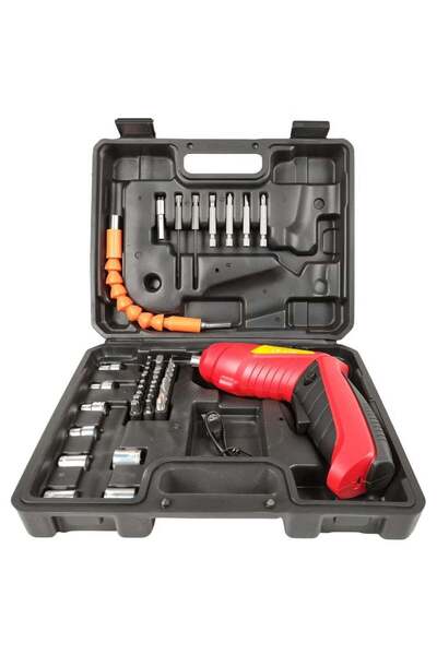 Denx 4.2V Cordless Electric Screwdriver Kit DX2502, 1300mAh, USB Rechargeable