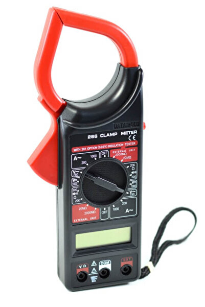 ElectroAZ Multimeter-Clampmeter, Clamp, LCD Display
