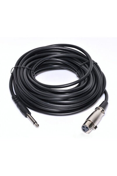 ElectroAZ Cablu audio Jack 6.3MM Masculă - XLR Mamă, 10M