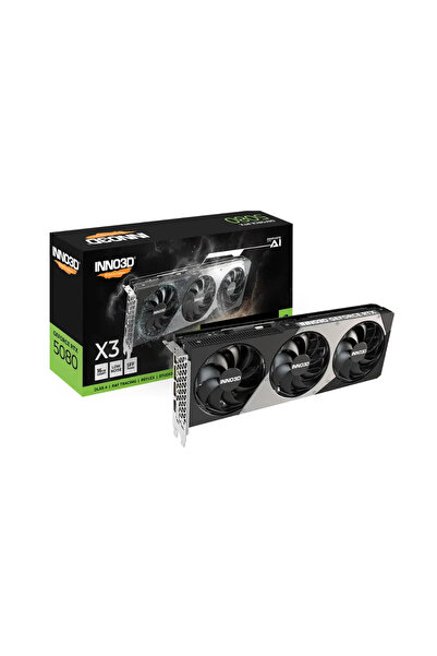 INNO3D NVIDIA GeForce RTX 5080 X3 16GB GDDR7 256-bit (N50803-16D7-176068N)