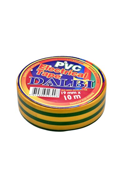 ElectroAZ Set de 10 benzi izolatoare ignifuge, PVC, lățime 19 mm, lungime 10 ...