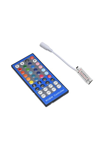 ElectroAZ Mini controler LED RGBW + telecomandă IR cu 40 de taste