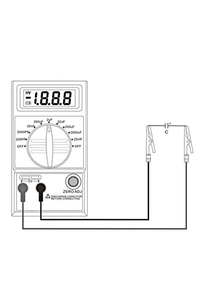 ElectroAZ Multimeter/Capacitance Meter, Electrical Energy Measurement
