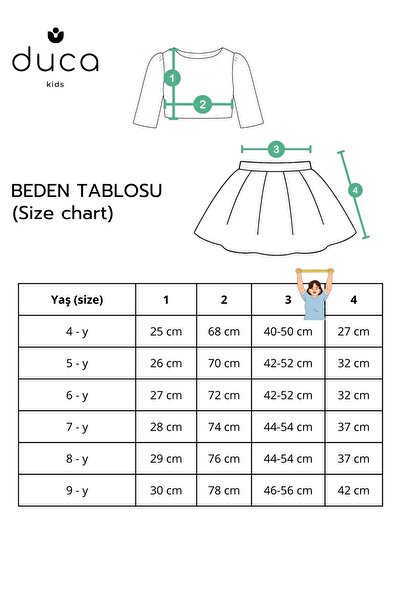 DUCA KIDS Işıltılı Payet Crop Bluz Kabarık Siyah Tül Etek İkili Takım