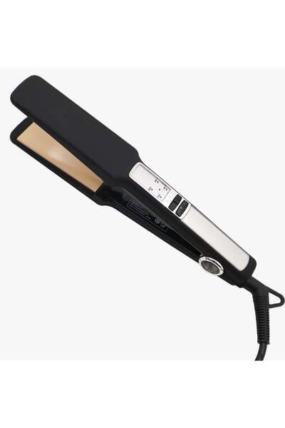 Denx Hair straightener (DX1352), 220V, black rubber coating