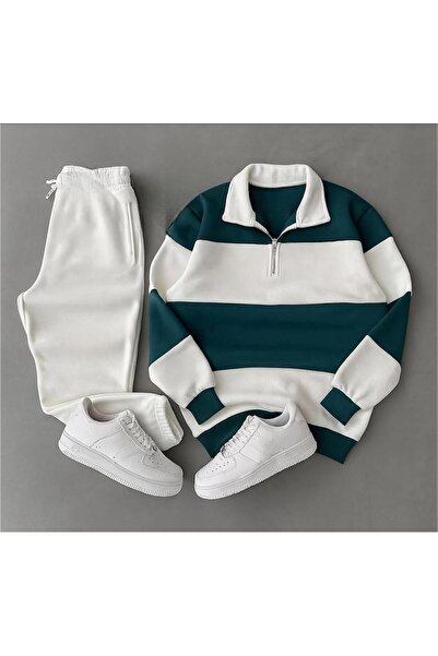 FS CABİN Unisex Günlük Kombin – Sweatshirt ve Eşofman Altı ile Spor Şıklık