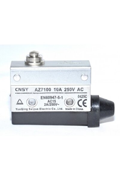 ElectroAZ Διακόπτης ορίου με κουμπί AZ 7100, Στιγμιαίος, 10A, Τάση 250V AC