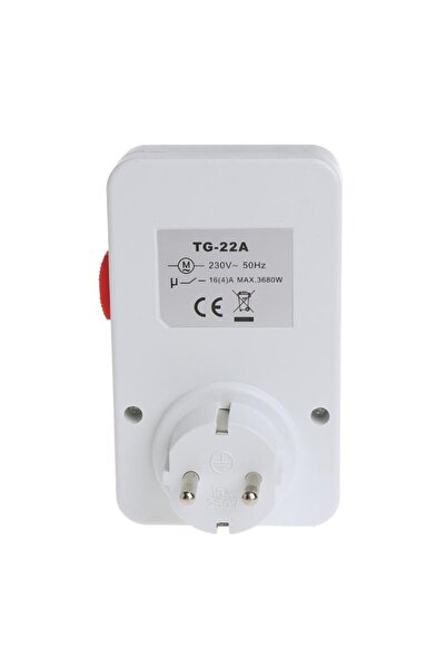ElectroAZ Mechanical Programmable Socket, Timer, On/Off Current