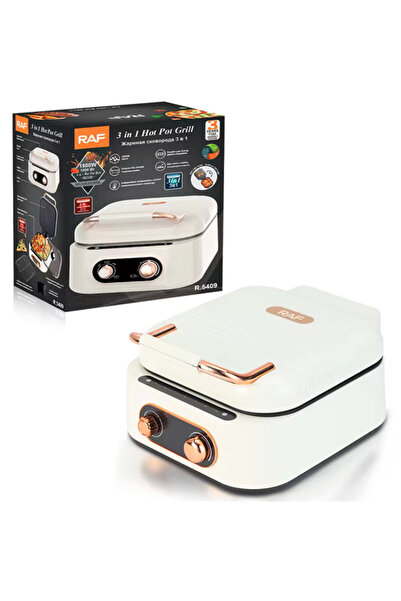 Amir Multifunctional electric grill 7 in 1 Hot Pot Grill 1500W glass lid elegant design LEE 804