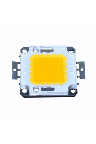 ElectroAZ Bec LED tip COB, lumină albă caldă, 20W - 32/34V, 3000-3500K