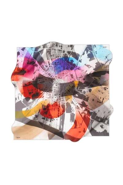 Aker وشاح حريري 2024 ربيع وصيف 8841-371