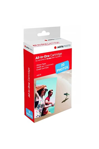AgfaPhoto paper for Mini S/P - 20 cartridges