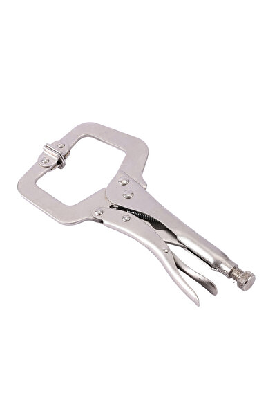 Lawazim C-Clamp Locking Plier 11 Inch - Adjustable Vice Grip for Wood, Metal and Plumbing