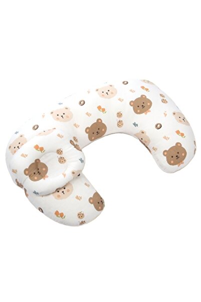 Kardett Baby nursing pillow, cotton, with washable and breathable cushion, support for pregnancy and feeding