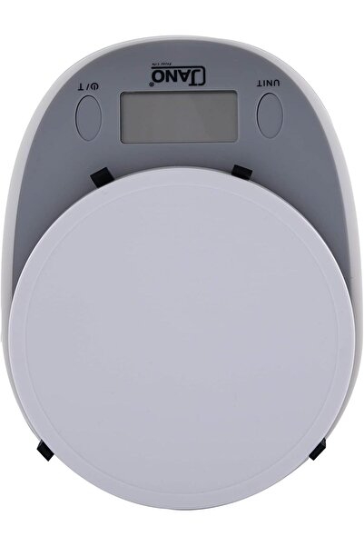JANO Electronic Kitchen Scale (ABS), White, Max 5 kg