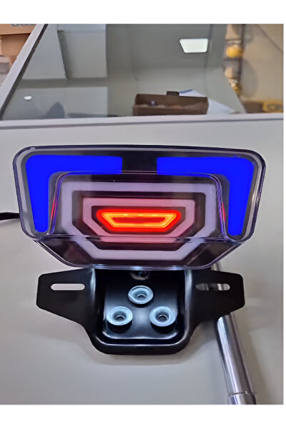 OEM Cg kuba çıta uag mondial modifiye ledli arka stop komple (şeffaf cam)