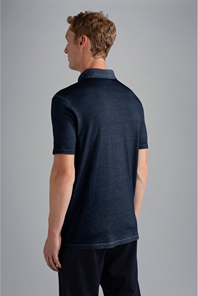 PAUL&SHARK MEN'S WOOLLEN POLO SHIRT