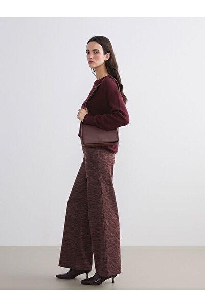 LC Waikiki Lcw Vision Brown Women's Elastic Waist Pants