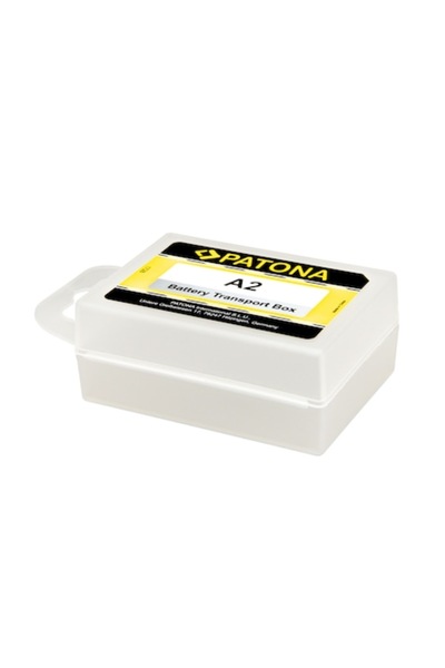 Patona battery storage/transport case for Canon NP-LPE6NH NP-FZ100 NP-FW50