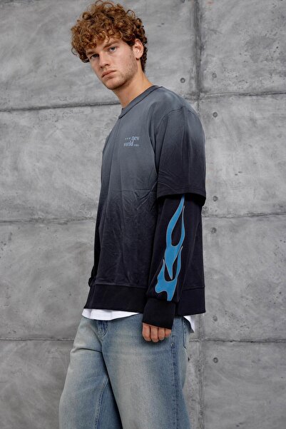 NOMARC ΦΟΥΤΕΡΑ O oversized ΜΕ ΜΑΥΡΗ ΛΑΜΠΕΡΗ ΣΤΑΥΡΩΣΗ ΣΤΟ ΜΕΓΑΛΟ ΜΕΓΕΘΟΣ