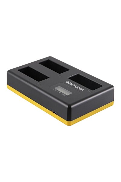 Patona Triple Charger LP-E8 with LCD for Canon EOS 450D/550D/Rebel T2i
