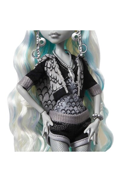 MONSTER HIGH Doll, Lagoona Blue in Black and White, Collector Edition, 30 cm