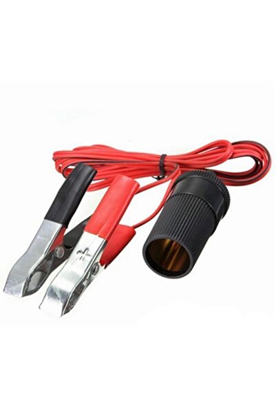 ElectroAZ Mufă brichetă auto feminină cu clește