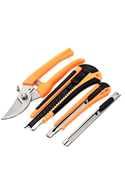 Lawazim Garden Shears Set 3 Pcs - Rust-Resistant Pruners for Tree and Flower Trimming