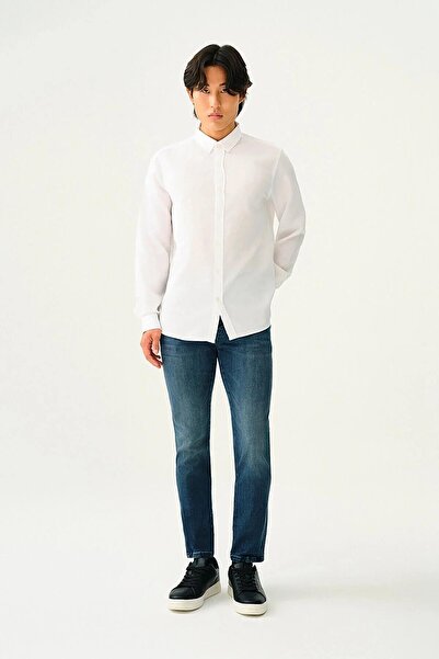 Loft Long Sleeve Men's Shirt Lf2030872 White