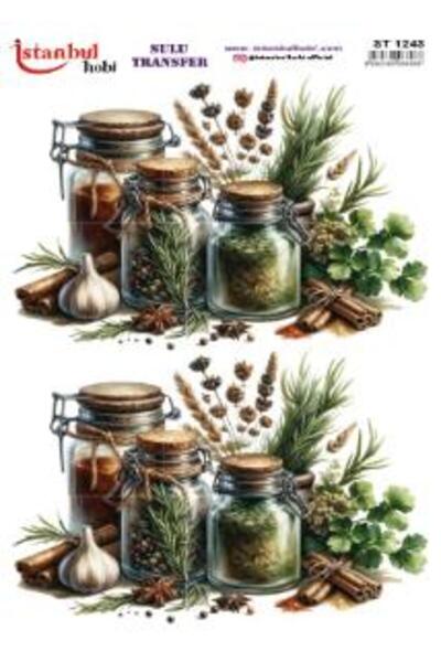 İstanbul Hobi Water Transfer Paper 25X35Cm St-1243