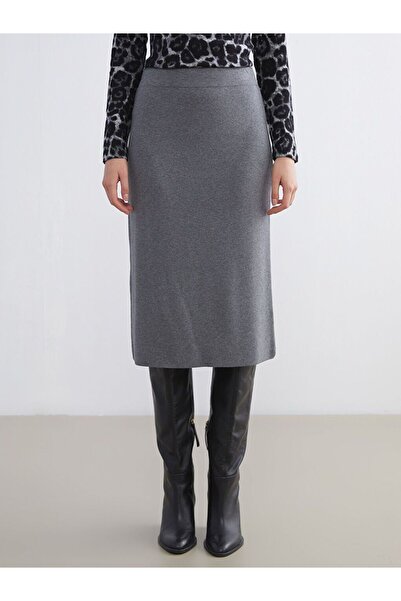 LC Waikiki Lcwaikiki Classic Elastic Waist Knit Skirt