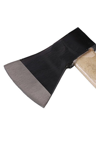 Lawazim Axe Wooden Handle 1000 g - Durable Steel Head for Firewood and Camping Work