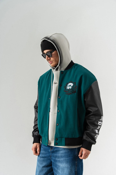 go gang own Донт Накіш Детальний Коледж Куртка