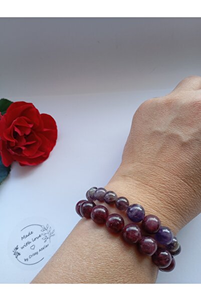 OEM - Set brățară ametist în 2 culori