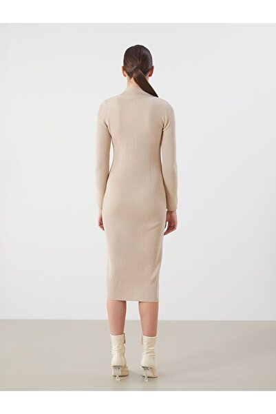 LC Waikiki Lcwaikiki Classic Half Turtleneck Knitwear Dress