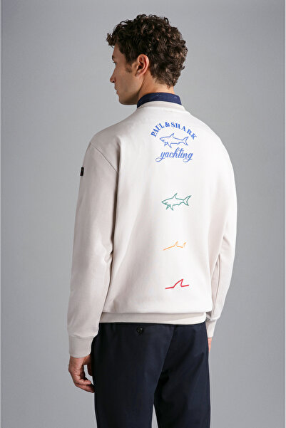 PAUL&SHARK MEN'S KNITTED SWEATSHIRT C.WCOTTON