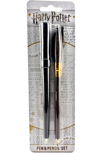 Pyramid International Harry Potter wand design pen and pencil set by