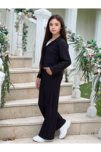 EFSACE Girl's Holiday Jacket Suit 6-16 Years Old