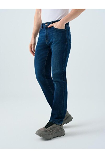 Loft Pantaloni de blugi pentru bărbați Lukas Blue Night Wash LF2037014