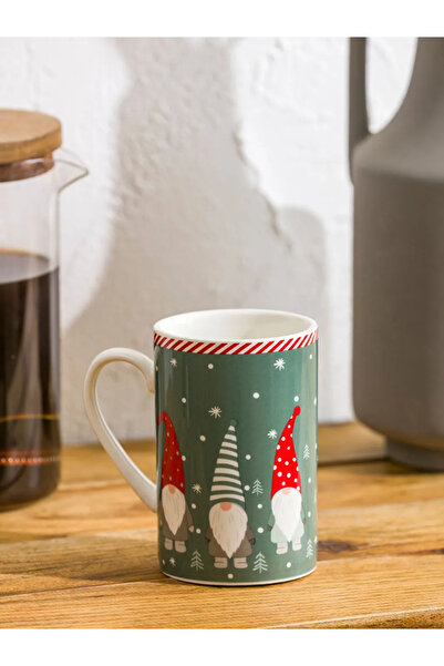 LC Waikiki Lcw Home Mixed Christmas Themed Porcelain Mug 320 ml