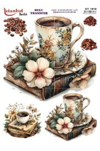 İstanbul Hobi ورق نقل مائي 25×35 سم ST-1618