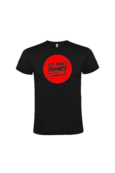 OEM Γυναικείο T-shirt με την επιγραφή «DO SMALL THINGS With Great Love» (Κάνε...