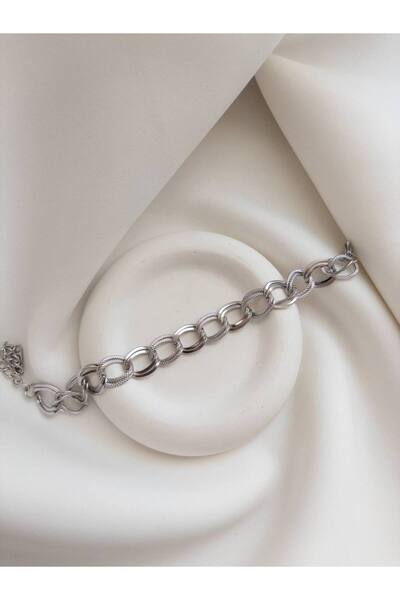 Minne Jewelry-Accessory Star Trek Steel Bracelet - Silver Color Steel Bracelet