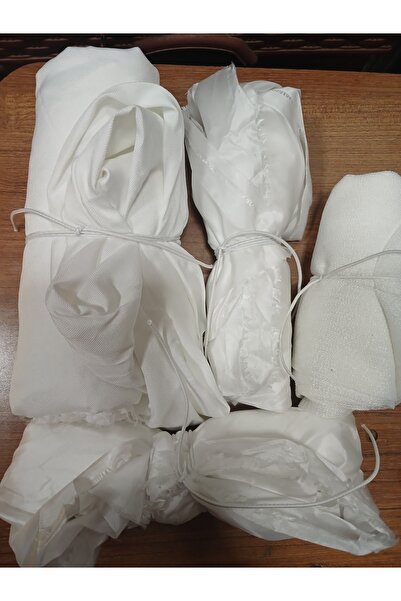 karasu spot Kumaş 4 parca beyaz 100/150 cm arasında polyester bez polyester karışımlı tül karışık