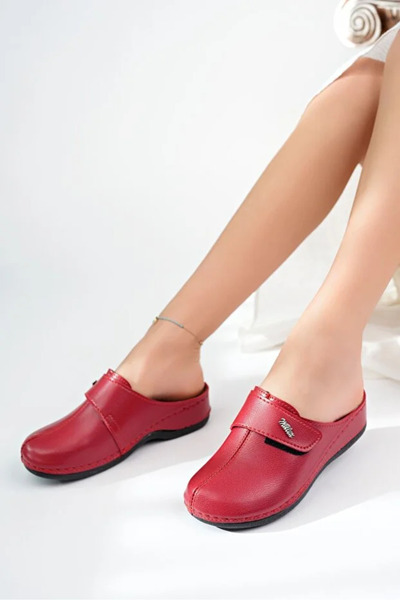 Behtah Kundura Women's Anatomical Thick Comfortable Sole Medical Mother Slippers Street Slippers