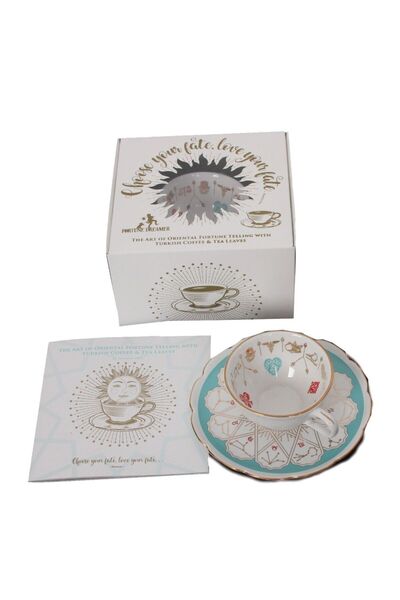 astromagie Coffee and tea fortune telling kit in English and Romanian